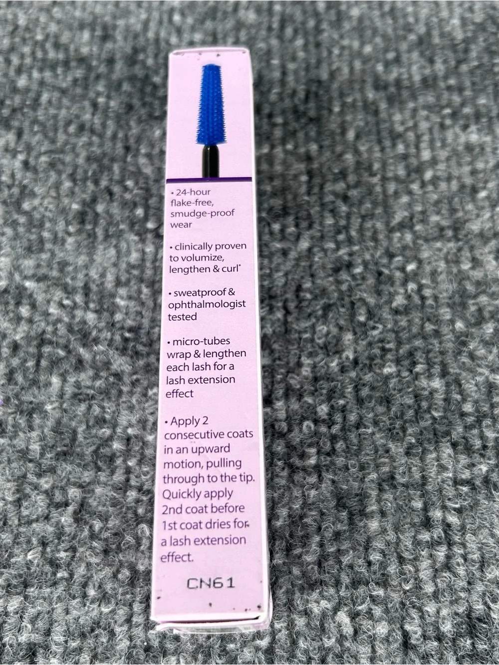 Tarte Tartelette ELECTRIC BLUE Tubing Mascara ~ Smudge Sweat Proof ~ Full Size